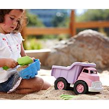 Green Toys: Dump Truck - Toy Construction Vehicle, Pink & Purple
