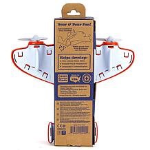 Green Toys: Fire Plane - Water & Bath Time Play Vehicle, Orange