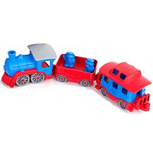Green Toys Train and Board Book Set Vehicle and Illustrated Board Book