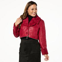 GREY by Jhoan Sebastian Grey 2-in-1 Shearling/Faux Leather Jacket