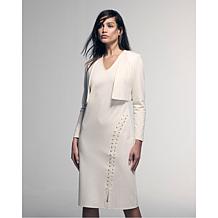 GREY by Jhoan Sebastian Grey 2-piece Cropped Jacket and Vest