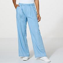 GREY by Jhoan Sebastian Grey Chambray Trouser Pant