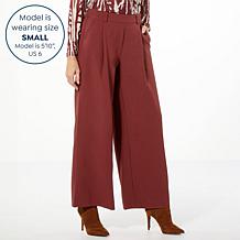 GREY by Jhoan Sebastian Grey Pull-on Wide Leg Trouser Pant