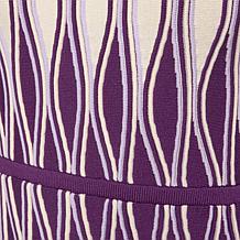 Greyby Jhoan Sebastian Ottoman Diamond Pattern Knit Dress