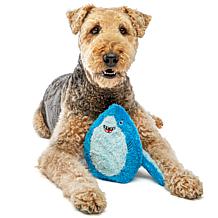 Guru Pet Hide-A-Tail Shark Plush Dog Toy - Large