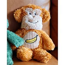 Guru Soft Scents Monkey Plush Dog Toy with Scented Squeaker