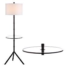 Hall 62" Metal LED End Table Floor Lamp by JONATHAN Y