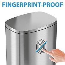Halo 13.2 Gallon Step Pedal Trash Can with AbsorbX Odor Filter