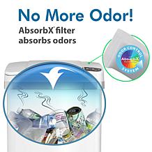 Halo 2.5-Gallon Sensor Trash Can with Odor Filter and Fragrance Scent