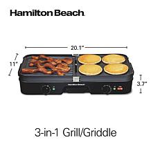 Hamilton Beach 3-in-1 Grill/Griddle