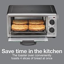 Hamilton Beach 4 Slice Toaster Oven Broiler