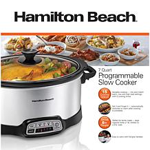 Hamilton Beach 7 Quart Programmable Slow Cooker