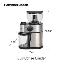 Hamilton Beach Burr Coffee Grinder Stainless Steel