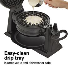 Hamilton Beach Double Belgian Waffle Maker / Belgian Waffle Iron