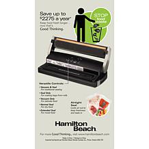 Hamilton Beach NutriFresh Vacuum Sealer