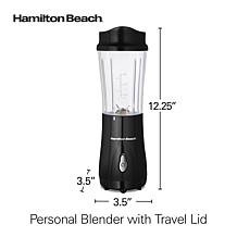 Hamilton Beach® Personal Blender with Travel Lid