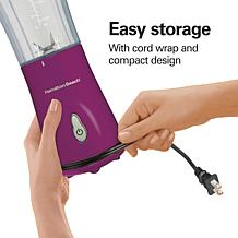 Hamilton Beach Personal Blender with Travel Lid