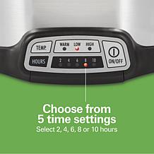 Hamilton Beach® Programmable 6 qt. Slow Cooker 