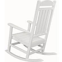 Hanover All-Weather Pineapple Cay Porch Rocker - White