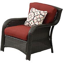 Hanover Strathmere 6-Piece Lounge Set - Crimson Red