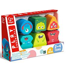 Hape Building Block Monster Buddies - 3-Piece Set