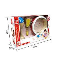 Hape Junior 3 Piece Wooden Percussion Instrument Set