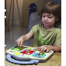Hape: Lock & Learn Playboard - Moving Parts, Fine Motor Skills