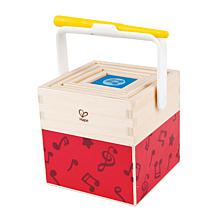 Hape Odyssey Stacking Music Set - Colorful 6 Piece Musical Box Toy
