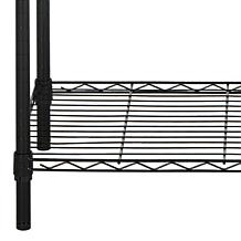 Happimess Alpha 5-Tier Wire Shelving - Chrome