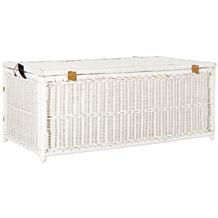 happimess Caden 46" Wicker Storage Trunk