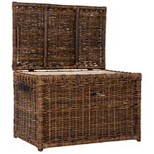 happimess Michael 35" Wicker Storage Trunk
