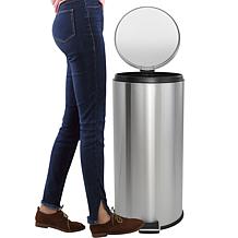 happimess Oscar 8-Gallon Step-Open Trash Can with Mini Can