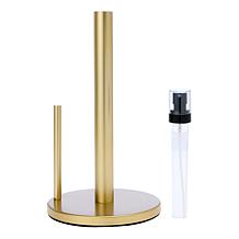 Happy Place Standing Towel Roll Holder with Spray Pump