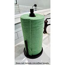 Happy Place Standing Towel Roll Holder with Spray Pump