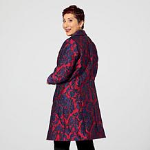 Harlem's Fashion Row x In Earnest by Byron Lars Jacquard Coat