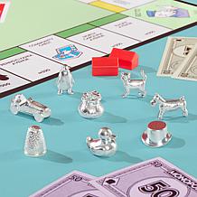 Hasbro Monopoly Board Game with Storage Tray