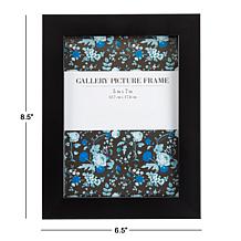 Hastings Home 5" x 7" Picture Frames 6-Pack - Black