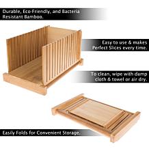Hastings Home Bamboo Bread Slicer