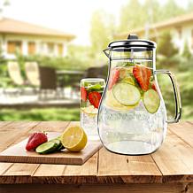 Hastings Home Glass Pitcher - 64oz.