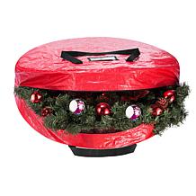 Hastings Home Tree and Wreath Storage Bag Set - Red
