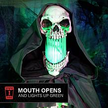 Haunted Hill Farm 5.5-Ft. Standing Stretching Reaper Animatronic
