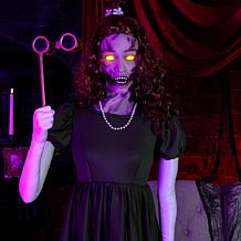 Haunted Hill Farm 5.8-Ft. Bridgertomb Woman Animatronic