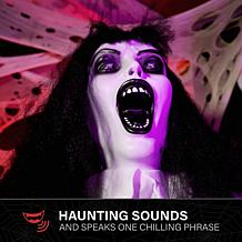 Haunted Hill Farm 5.9-Ft. Standing Raising Lady Animatronic