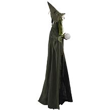 Haunted Hill Farm 6' Buella the Animated Fortune-Telling Witch