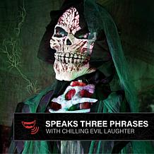 Haunted Hill Farm 7.1-Ft. Standing Animated Reaper Animatronic