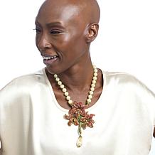 Heidi Daus Alluring Amaryllis 17-3/4" Crystal Beaded Drop Necklace