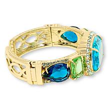 Heidi Daus Alta Moda Crystal Cuff Bangle Bracelet 