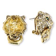Heidi Daus Animal Magic Crystal-Encrusted Stud Earrings