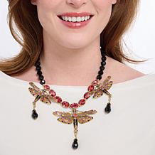 Heidi Daus Demoiselle Dragonfly Necklace
