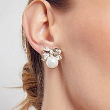 Heidi Daus Exquisite Harmony Bow Earrings